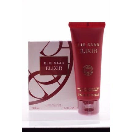 Elie Saab Elixir Eau De Parfum Spray 100ml + 75ml Scented Body Lotion