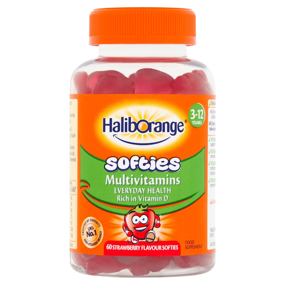 Haliborange Kids Multivitamin Strawberry Softies Pack of 60 - welzo