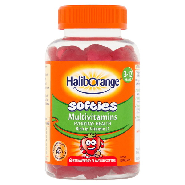 Haliborange Kids Multivitamin Strawberry Softies Pack of 60 - welzo