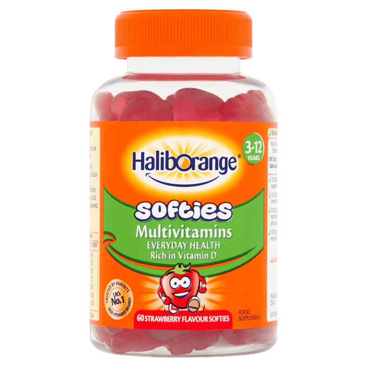 Haliborange Kids Multivitamin Strawberry Softies Pack of 60 - welzo