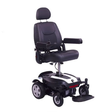 Rascal Rhythm Seat Lift Powerchair – 4 mph Dual-Drive Electric Wheelchair with 15.6-Mile Range & 5" Elevating Seat