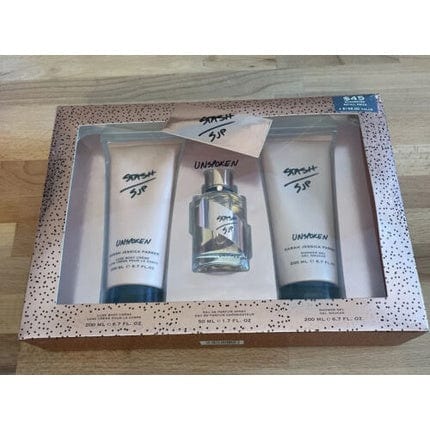 SJP STASH Unspoken 3 Piece Gift Set Eau De Parfum Spray Body Crème and Shower Gel