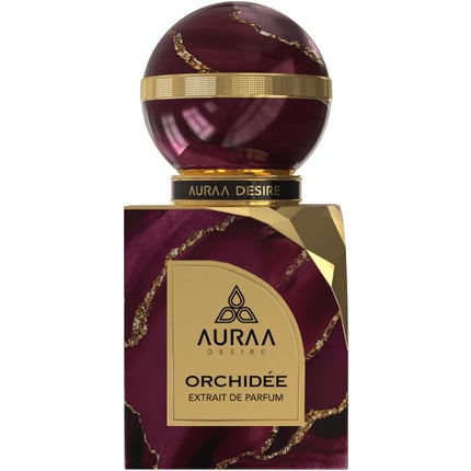 Orchidee Extrait de Parfum 100ml by Auraa Desire Luxurious Unisex Fragrance with Saffron, Cinnamon, Cedar, Vanilla, and Tobacco