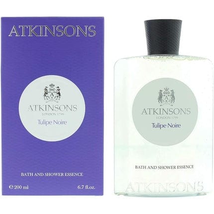 Atkinsons Tulipe Noire Bath and Shower Essence 200ml