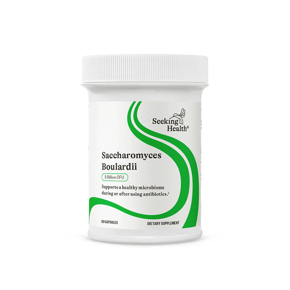 Saccharomyces Boulardii (5+ billion CFU) 60 Vegetarian Capsules - Seeking Health