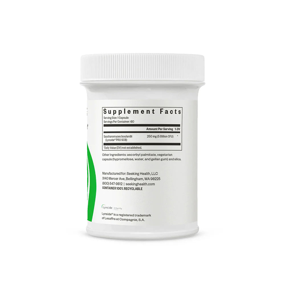 Saccharomyces Boulardii (5+ δισεκατομμύρια CFU) 60 χορτοφαγικές κάψουλες - αναζητώντας υγεία