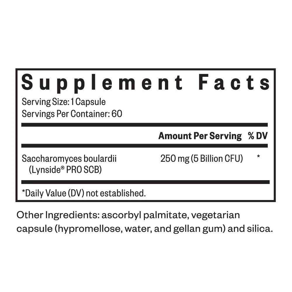 Saccharomyces Boulardii (5+ милиарда CFU) 60 вегетариански капсули - търсене на здраве