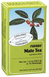 Mate Organic Herbal Tea 15 filterbags, Floradix