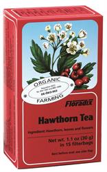 Hawthorn Organic Herbal Tea 15 filterbags, Floradix