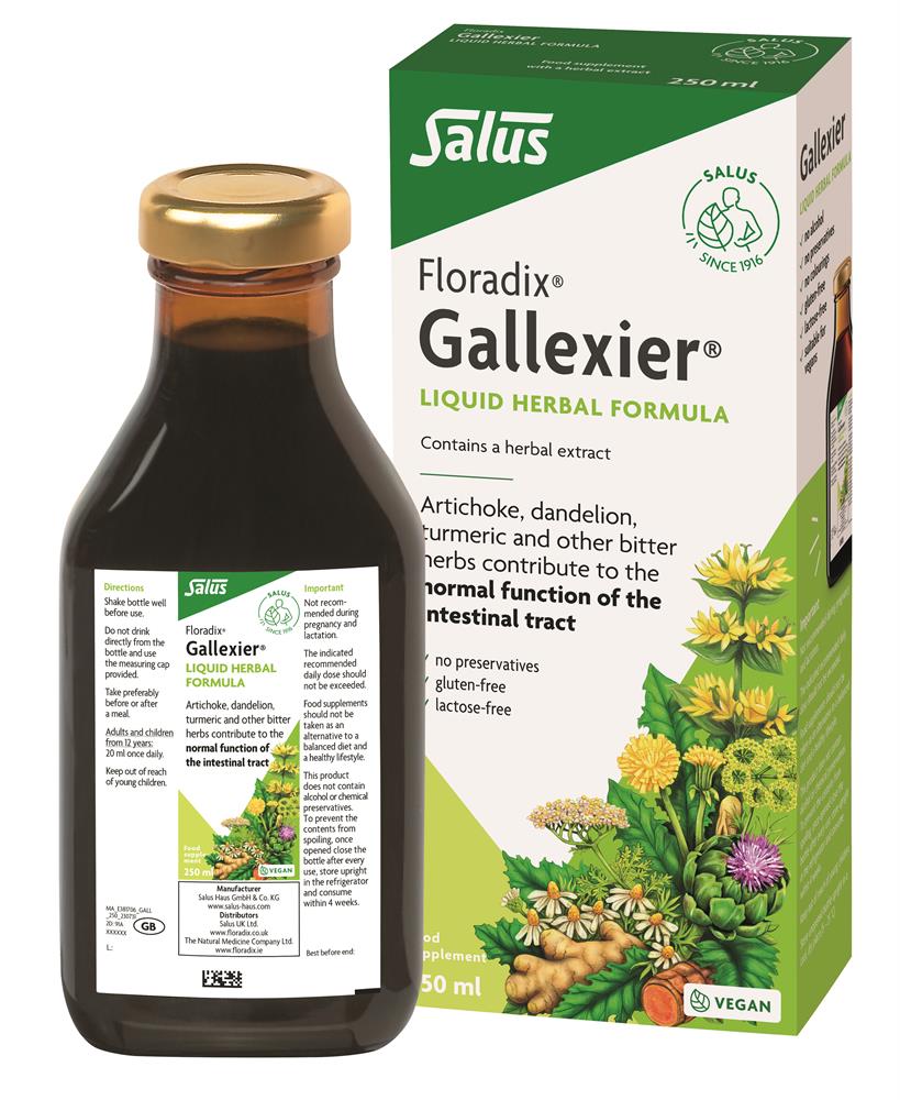 Floradix Gallexier artichoke food supplement 250ml