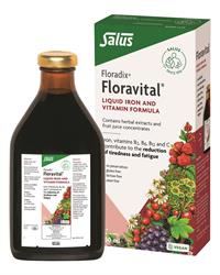 Floravital Yeast & Gluten Free Liquid Iron Formula 500ml, Floradix