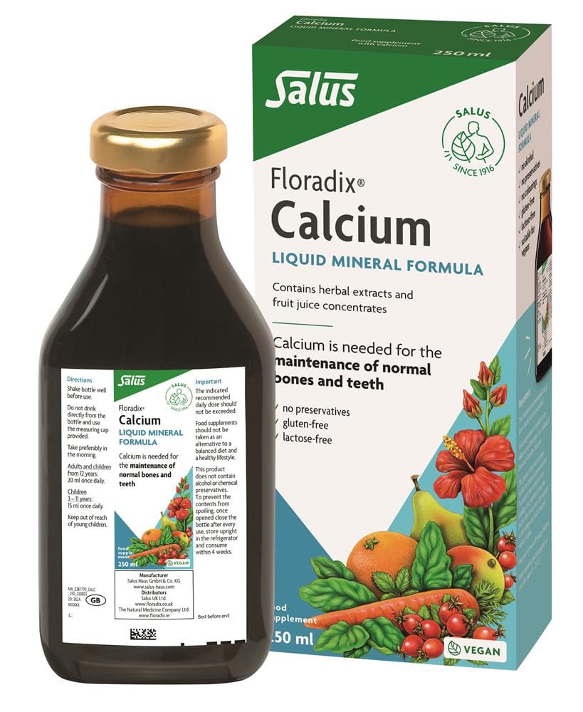 Floradix Calcium liquid mineral supplement 250ml