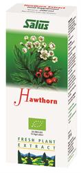 Hawthorn Organic Fresh Plant Juice 200ml, Salus