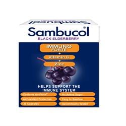 Sambucol Immuno Forte 30 Capsules, Sambucol