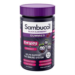 Sambucol Kids Black Elderberry Gummies, Sambucol