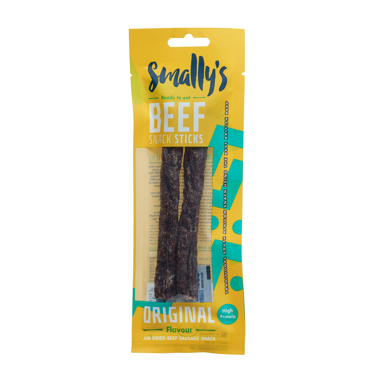 Smally's Beef Snack Sticks 15x40g Original