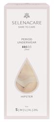 Menstrual undies HIPSTER Nude Size S, Selenacare