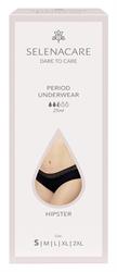 Menstrual undies HIPSTER Black Size S, Selenacare