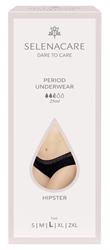 Menstrual undies HIPSTER Black Size L, Selenacare