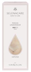 Menstrual undies HIPSTER Nude Size L, Selenacare