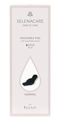 Menstrual Pad Normal Black Size 1, Selenacare