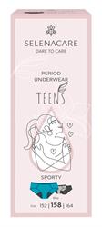 TEENS period panties Sporty Blue Size 158, Selenacare