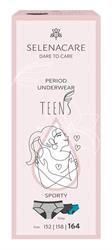 TEENS period panties Sporty Grey Size 164, Selenacare