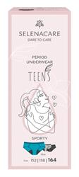 TEENS period panties Sporty Blue Size 164, Selenacare