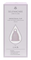 Menstrual Cup With Container + Pouch Size L, Selenacare