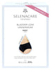 Selenacare Bladder Leak undies HIGH WAIST Black Size 2XL