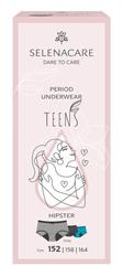 TEENS period panties Hipster Grey Size 152, Selenacare