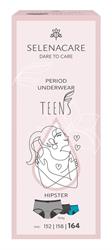 TEENS period panties Hipster Grey Size 164, Selenacare