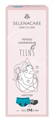 TEENS period panties Hipster Blue Size 158, Selenacare