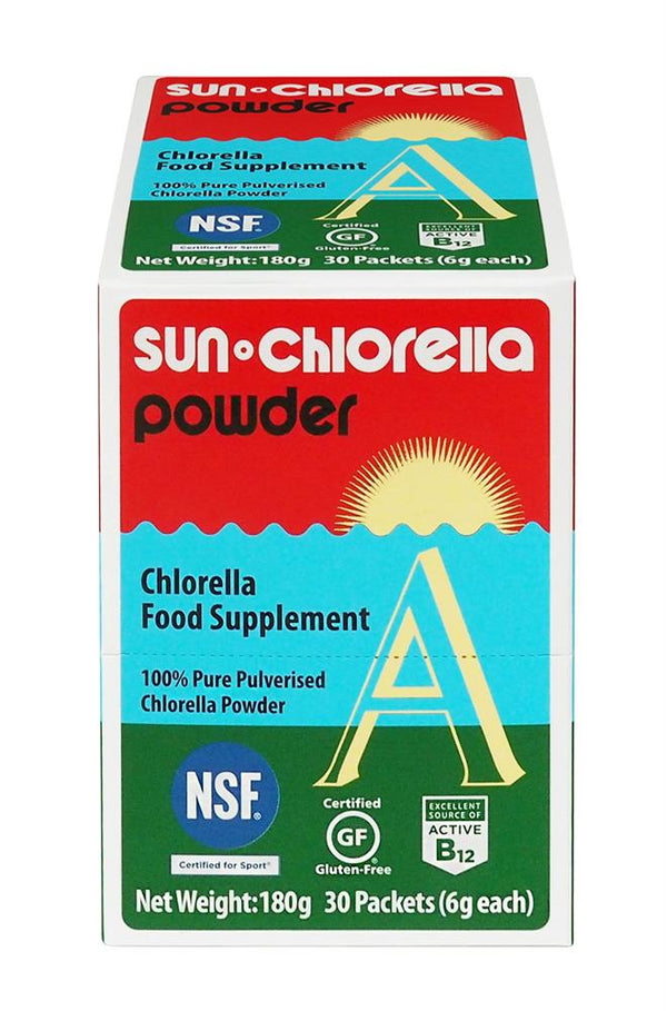 Sun Chlorella Sun Chlorella Ένα κουτί σκόνης 30 x 6g σακουλάκια