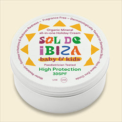 Sol de Ibiza Baby & Kids Organic Mineral all-in-one Cream SPF30, Sol De Ibiza