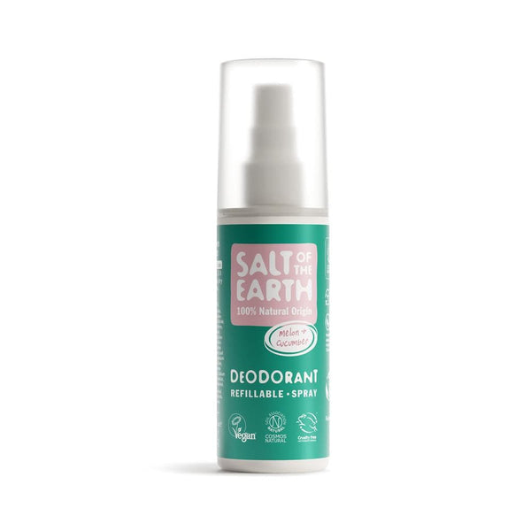 Salt Of the Earth Pure Aura Melon & Cucumber Natural Deodorant Spray 100ml