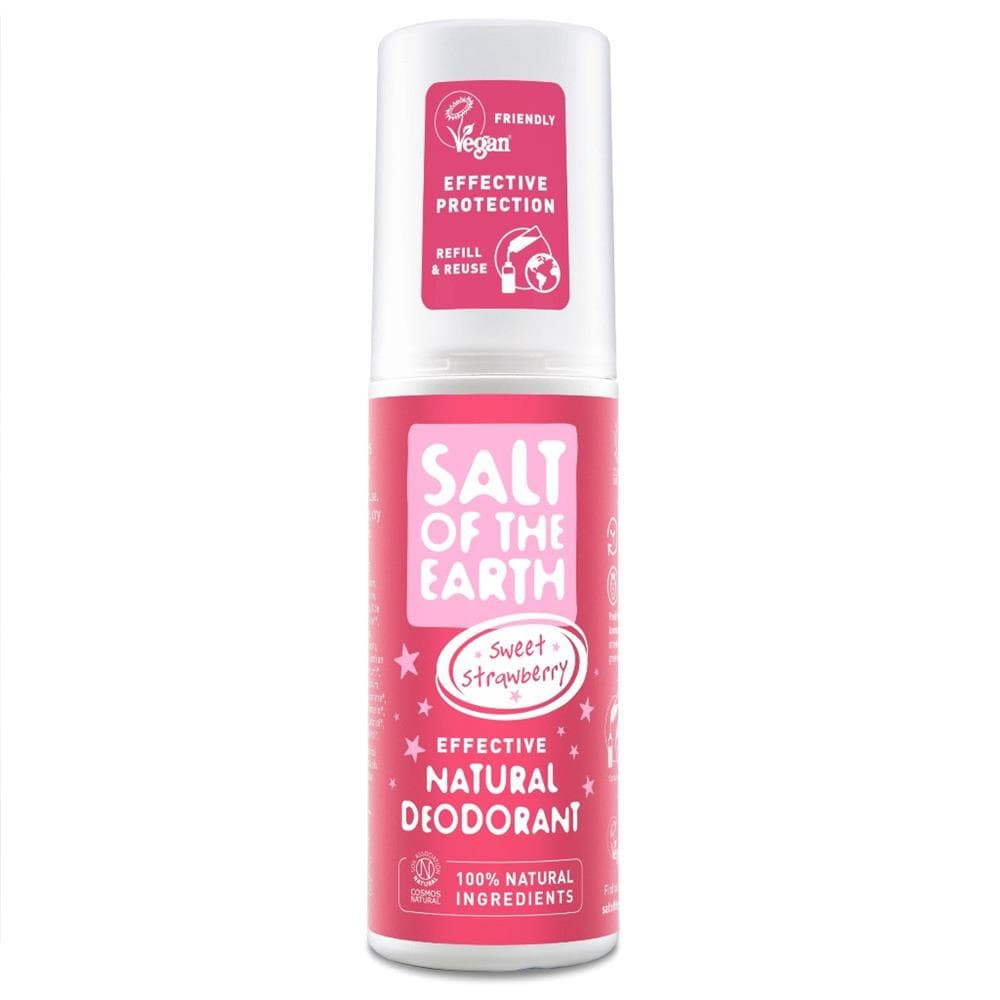 Salt Of the Earth Sweet Strawberry Natural Deodorant Spray for Girls 100ml