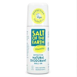 Natural Roll-On Deodorant 75ml, Salt Of the Earth