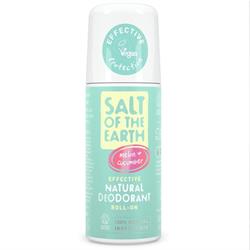 Melon & Cucumber Roll-On Deodorant 75ml, Salt Of the Earth