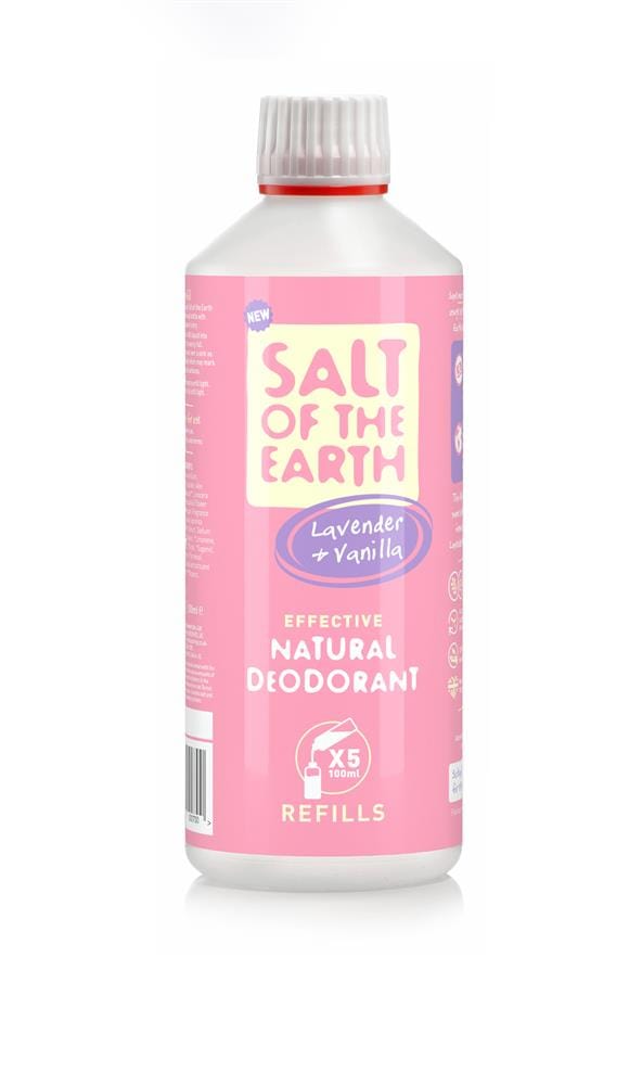 Zout van de Earth Lavender & Vanilla Refill 500ml