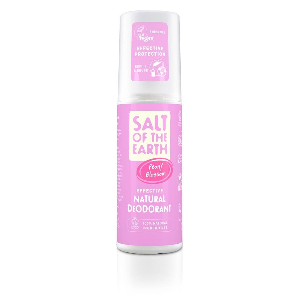 Salt Of the Earth Peony Blossom Natural Deodorant Spray 100ml