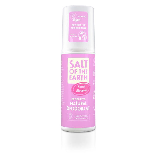 Salt Of the Earth Peony Blossom Natural Deodorant Spray 100ml