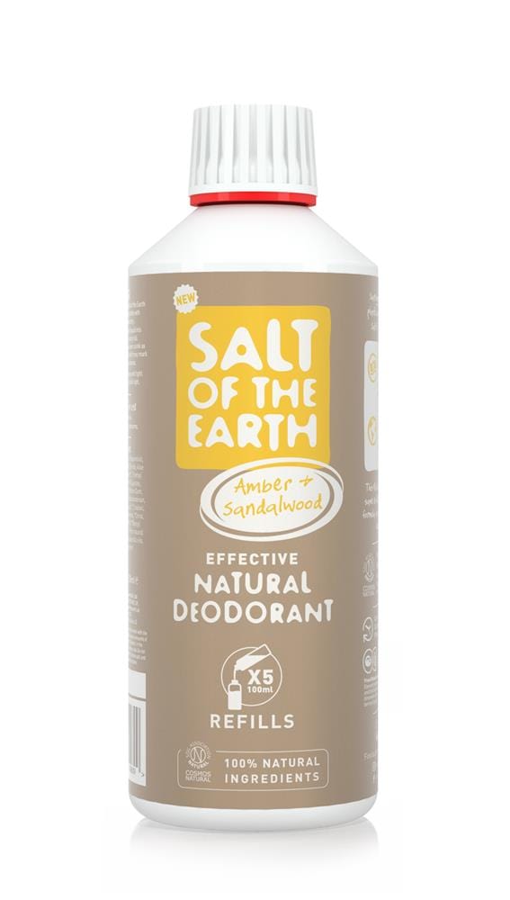 Salt Of the Earth Amber & Sandalwood Refill 500ml