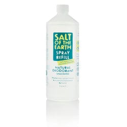 Deodorant Spray Refill 1000ml, Salt Of the Earth