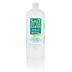 Deodorant Spray Refill 1000ml, Salt Of the Earth