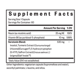 Nutriments de sérotonine - 60 capsules - recherche de santé