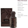 Molten Oud Extrait Perfume 100ml by Auraa Desire - Strong Woody Scent - Extrait Perfume for Men and Women