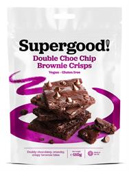 Double Choc Chip Brownie Crisps 110g, Superfood Bakery