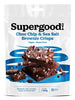 Double Choc Chip & Sea Salt Brownie Crisps 110g, Superfood Bakery