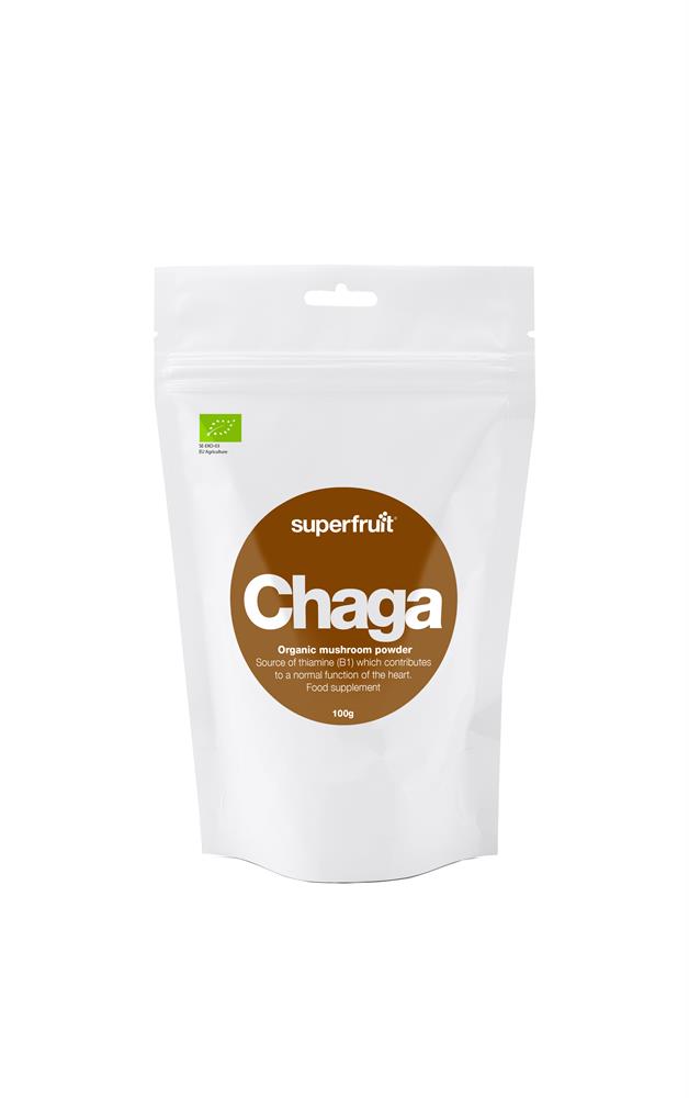 Superfruit chaga prah 100g eu organski